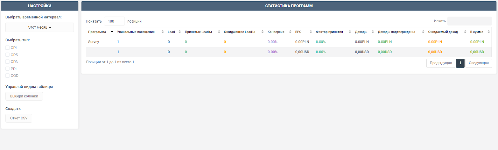 Статистика