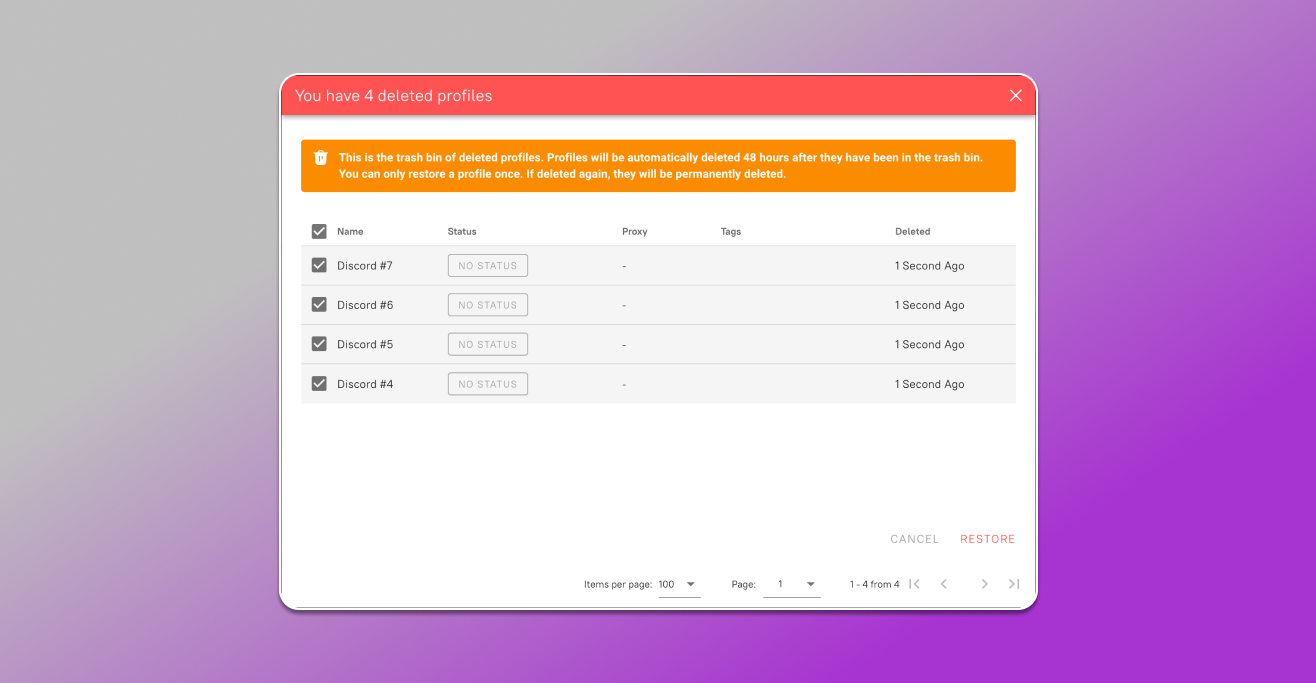 Trash Bin Antidetect Browser