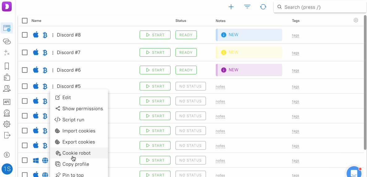 Copy profile Antidetect Browser