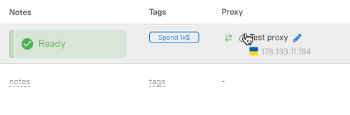 Change ip in Dolphin Anty