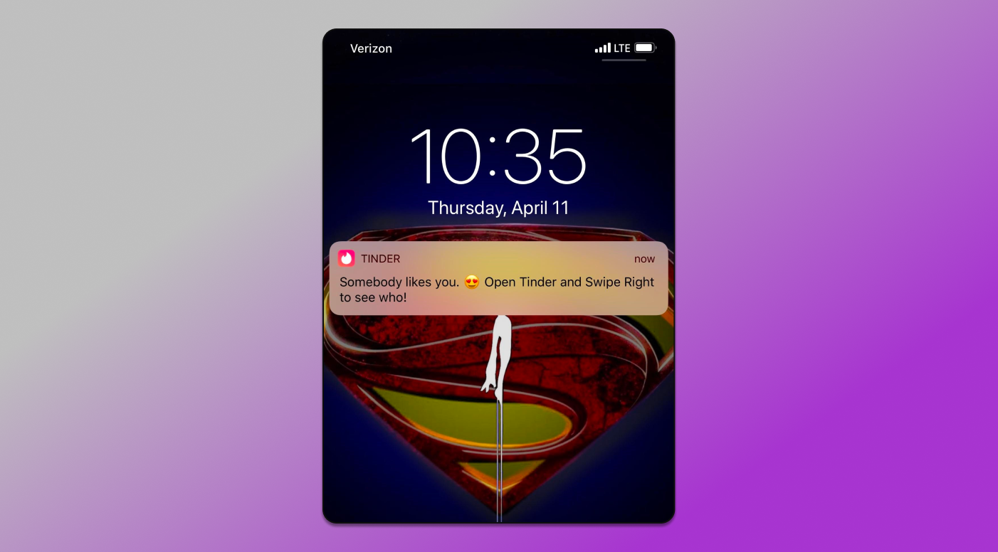 Tinder Пуш Dolphin Anty