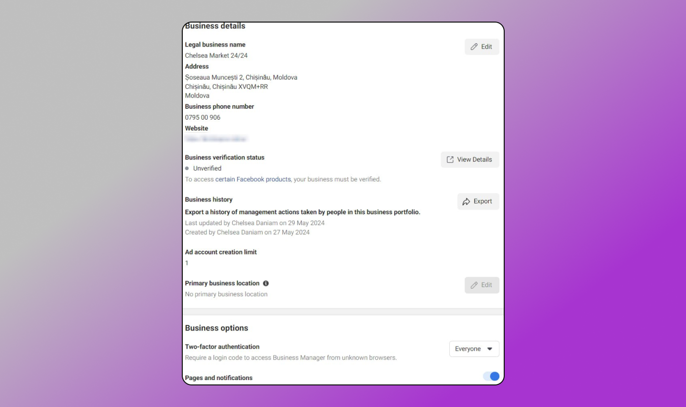 Бизнес аккаунт Dolphin Anty