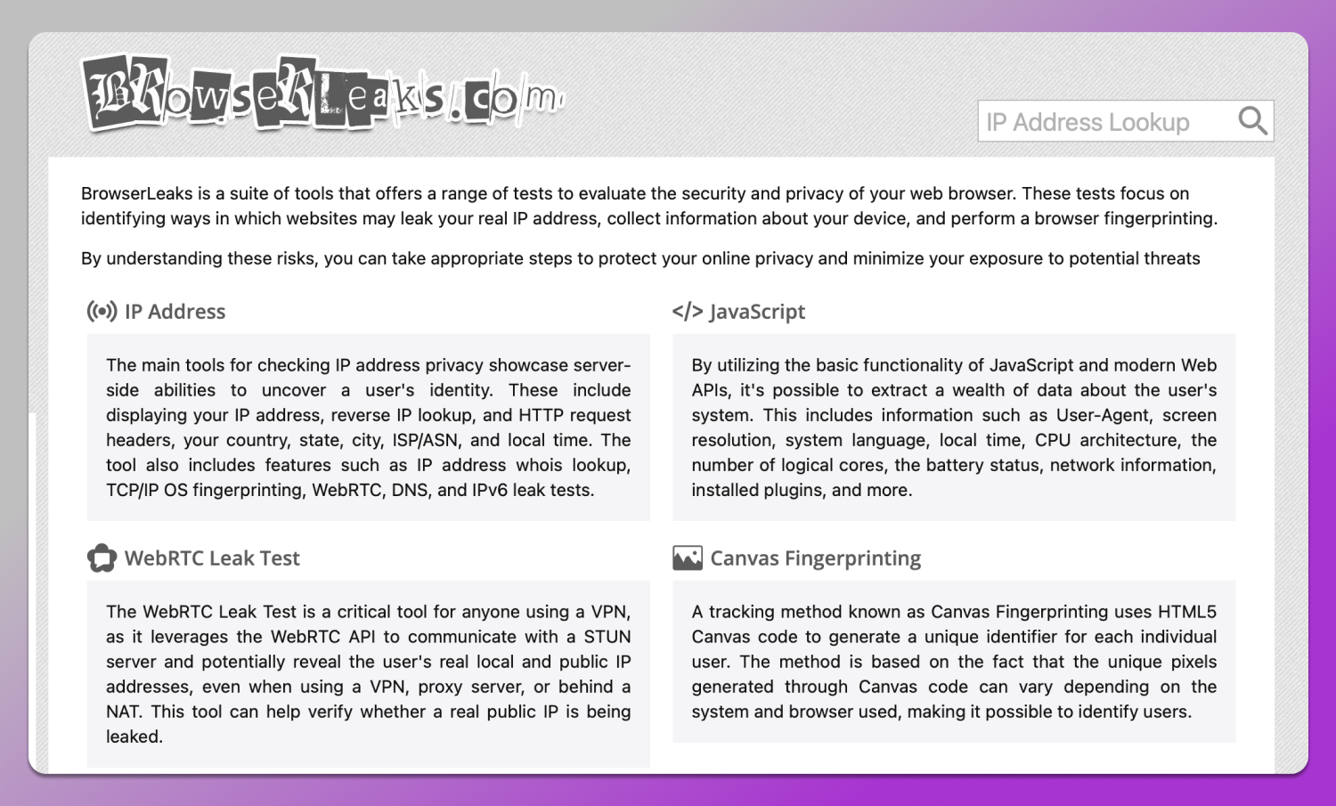 Browserleaks Dolphin Anty