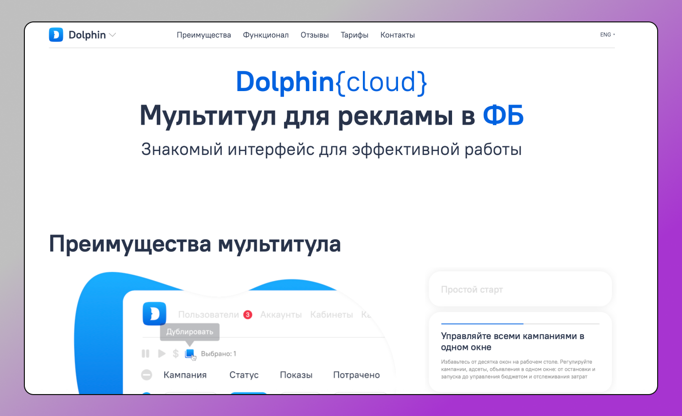 Dolphin Cloud Dolphin Anty