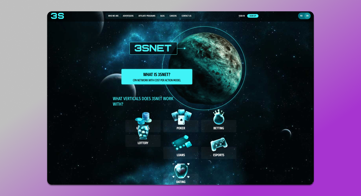 Affiliate Program 3SNET Dolphin Anty