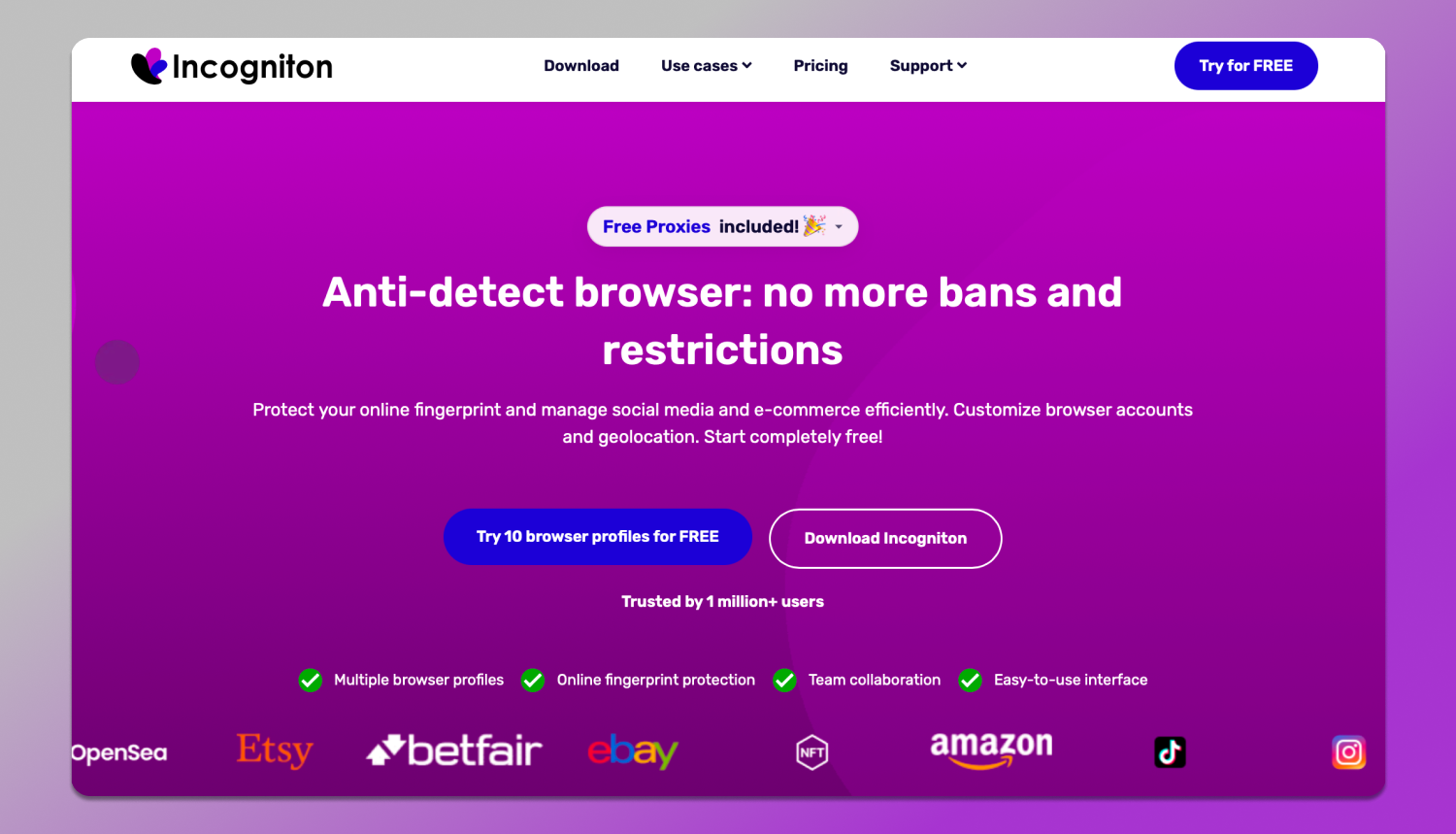 Site Incognition Dolphin Anty