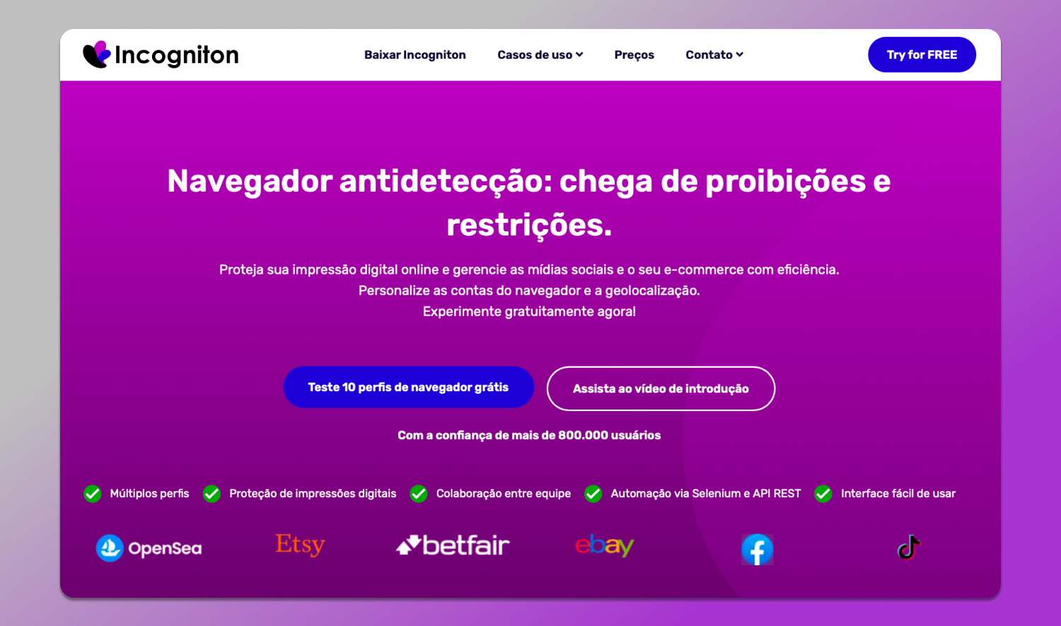 Site Incognition Dolphin Anty