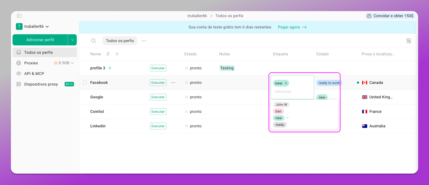 Tags Gologin Dolphin Anty