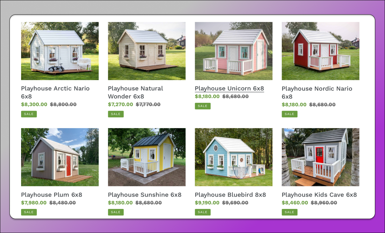 Игровые домики Dolphin Anty