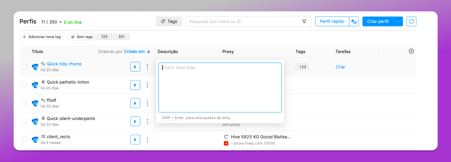 Notes Octo Browser Dolphin Anty