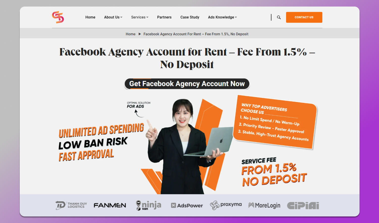 GDT Agency Main Page Dolphin Anty