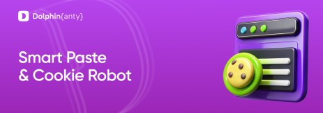 Smart Paste and Cookie Robot Cover Dolphin Anty