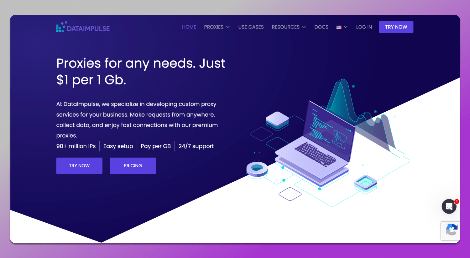 DataImpulse Website Dolphin Anty