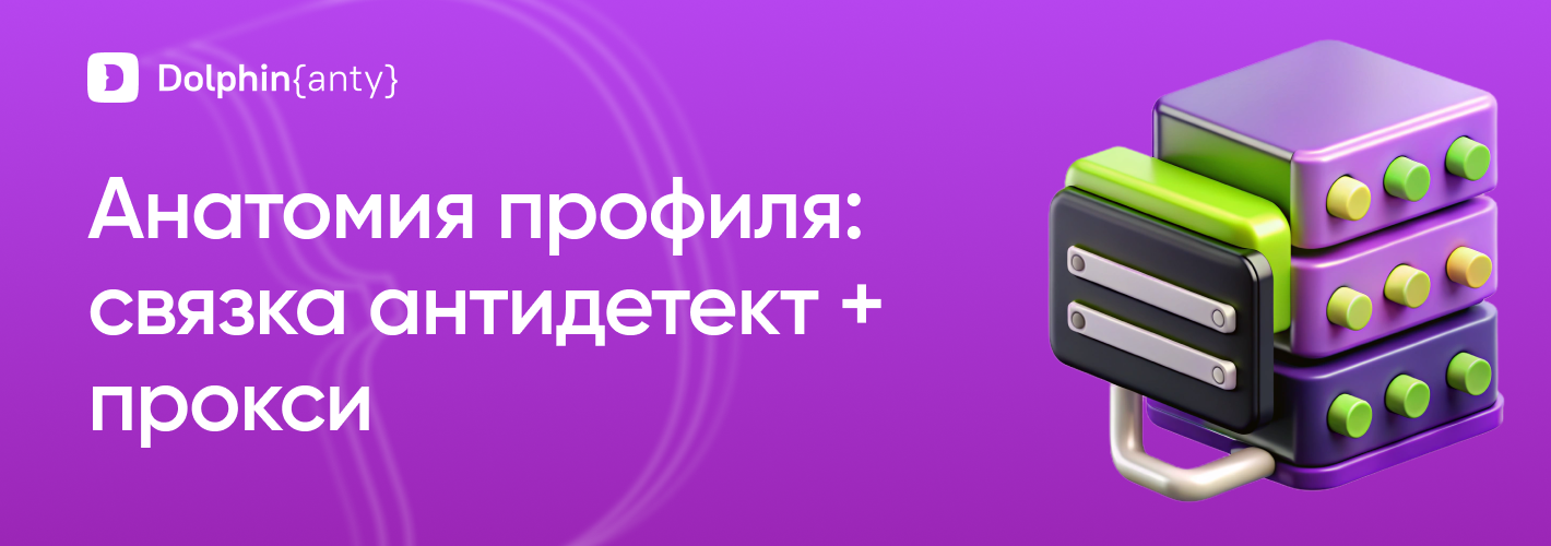Анатомия профиля: связка антидетект + прокси