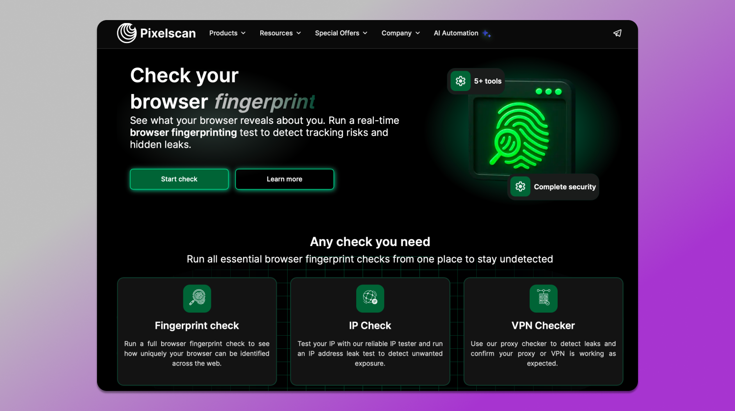 Pixelscan Dolphin Anty