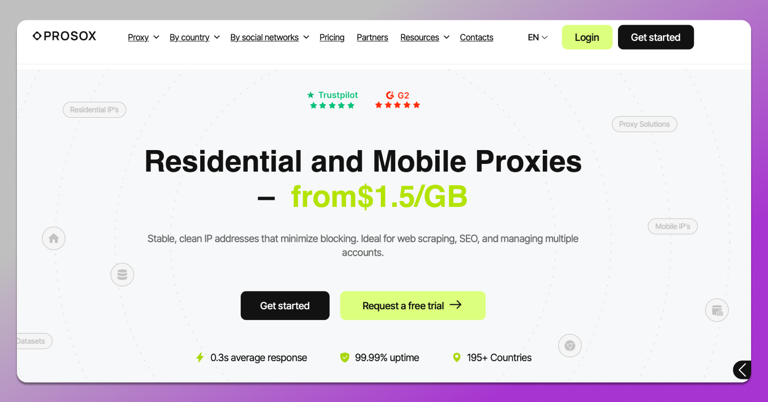 Prosox Main Page Dolphin Anty