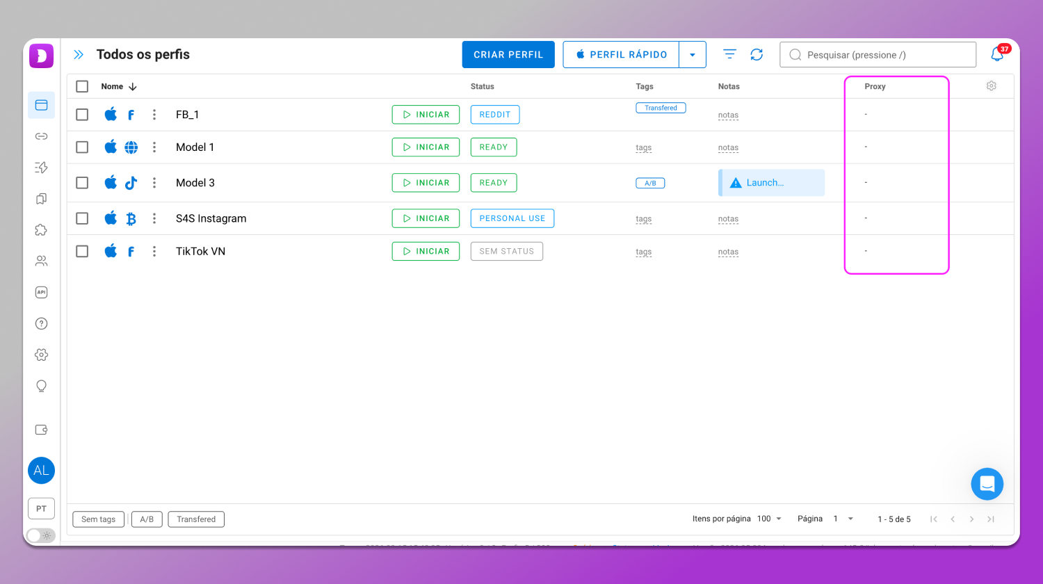 No proxy Dolphin Anty