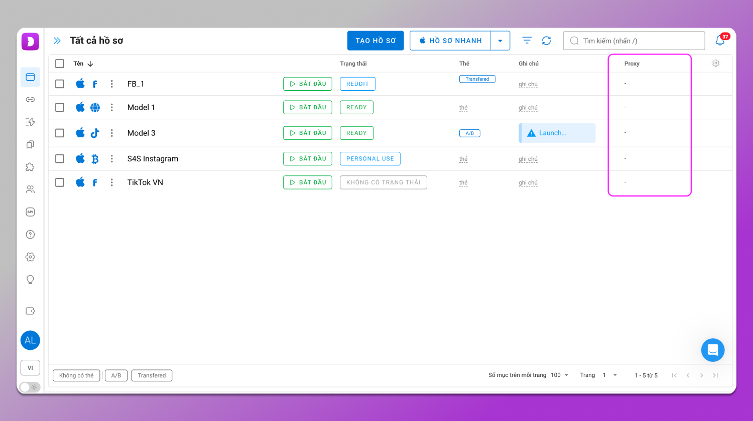 No proxy Dolphin Anty