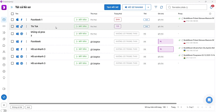 Profile Launch Dolphin Anty
