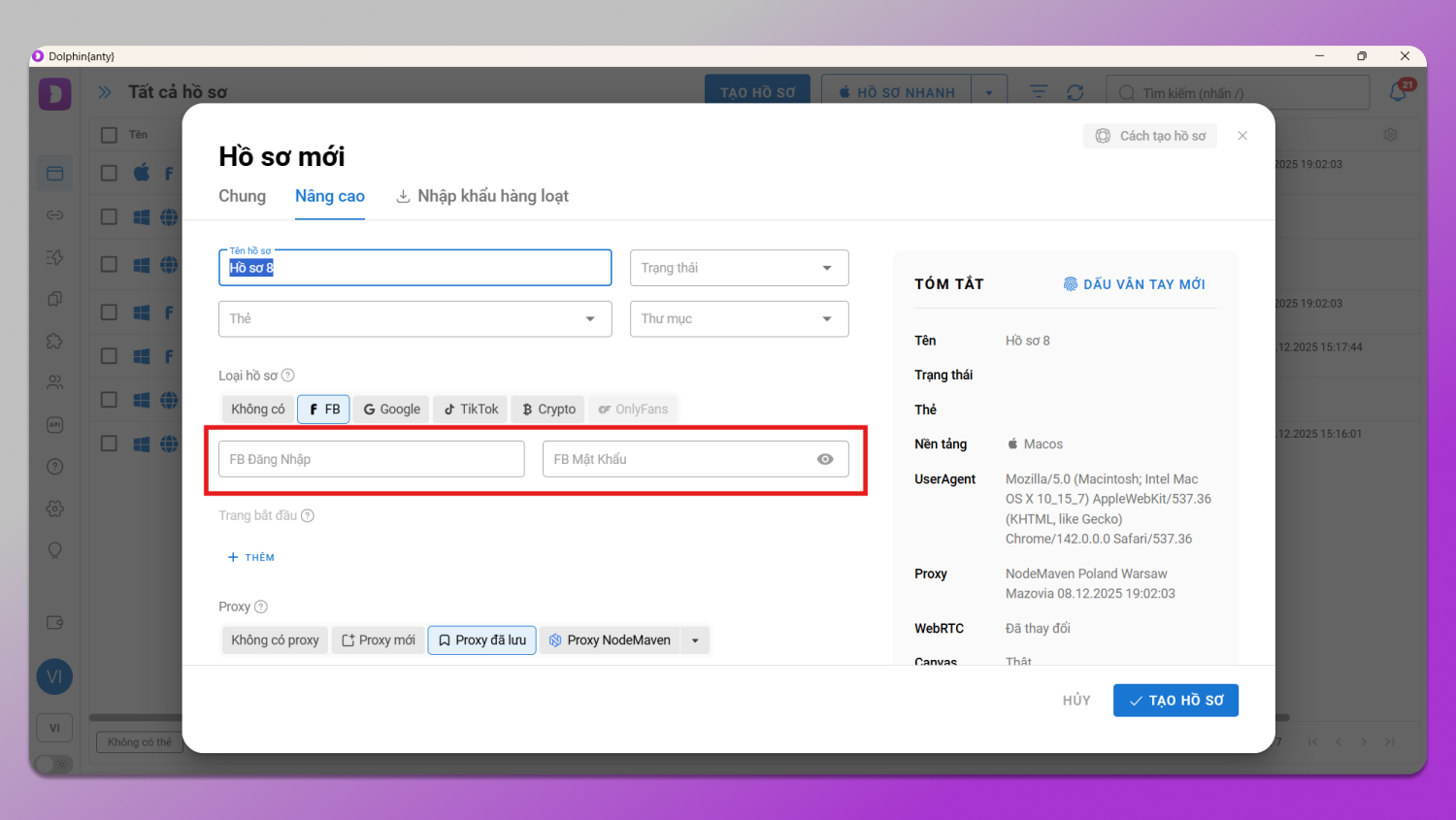 Auto Fill Dolphin Anty