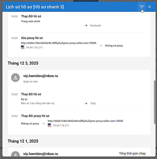 Profile History Dolphin Anty