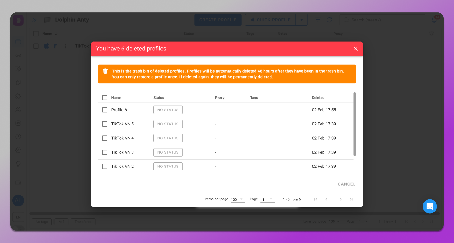 Trash Bin Dolphin Anty