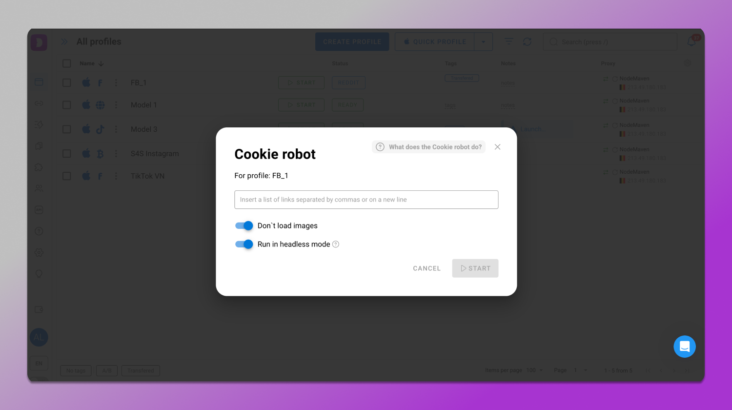 Cookie robot Dolphin Anty