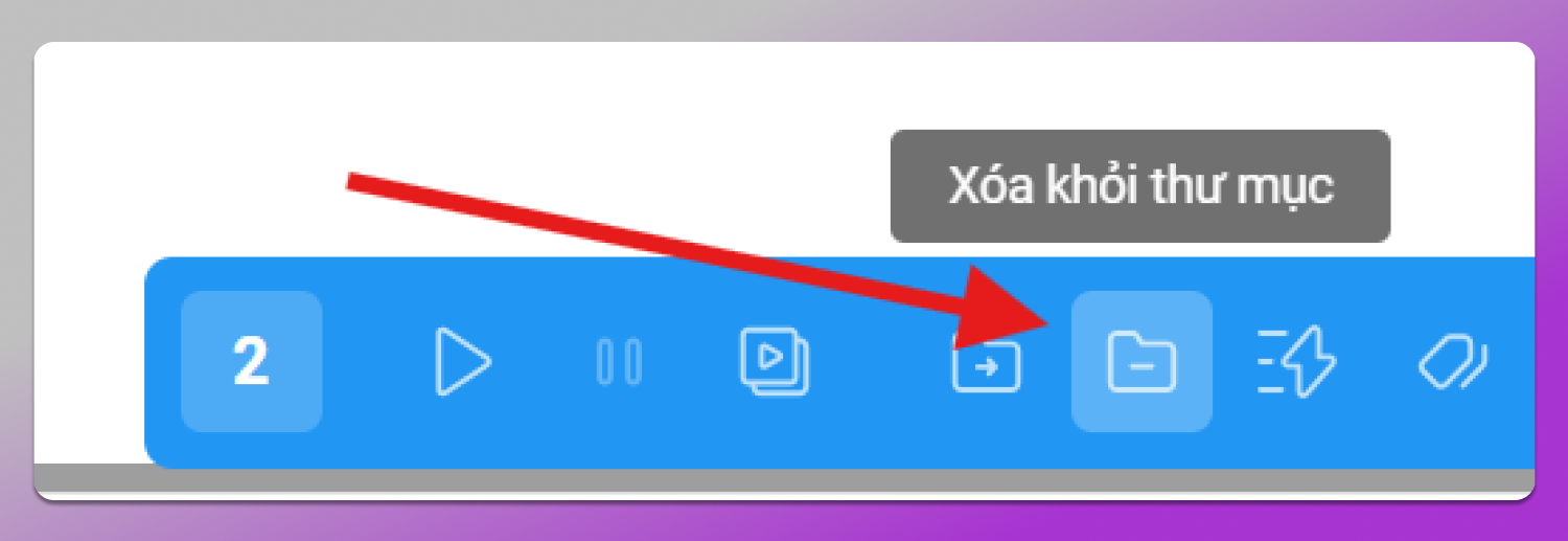 Remove from Folder Dolphin Anty