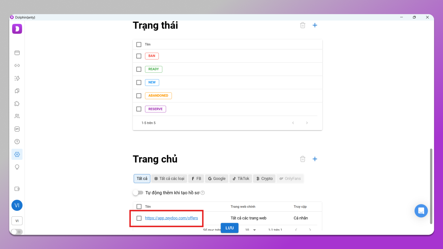Home Pages Dolphin Anty