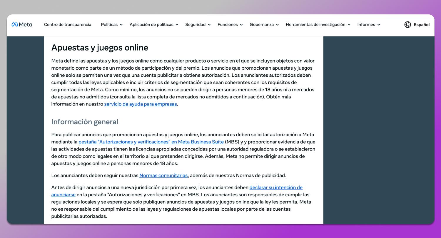 Meta Gambling Regulation Dolphin Anty