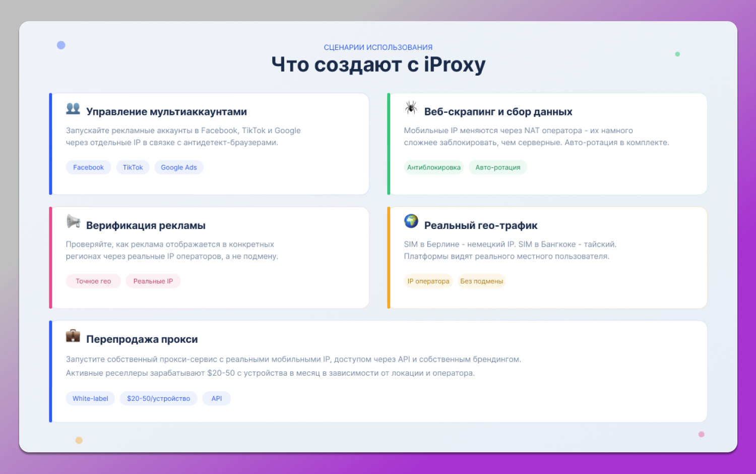 Применение прокси Dolphin Anty