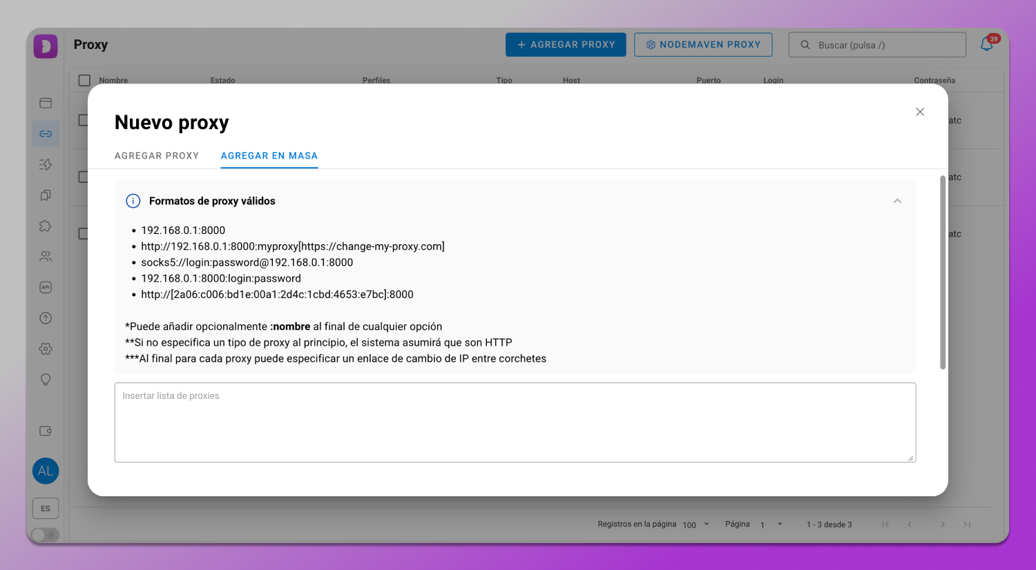 Mass Proxy Addition Dolphin Anty