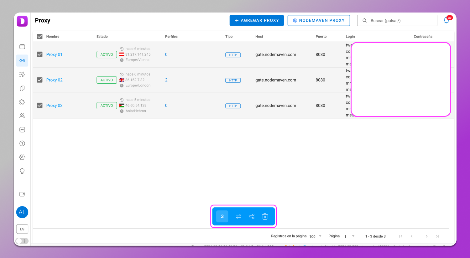 Mass Edit Proxy Dolphin Anty