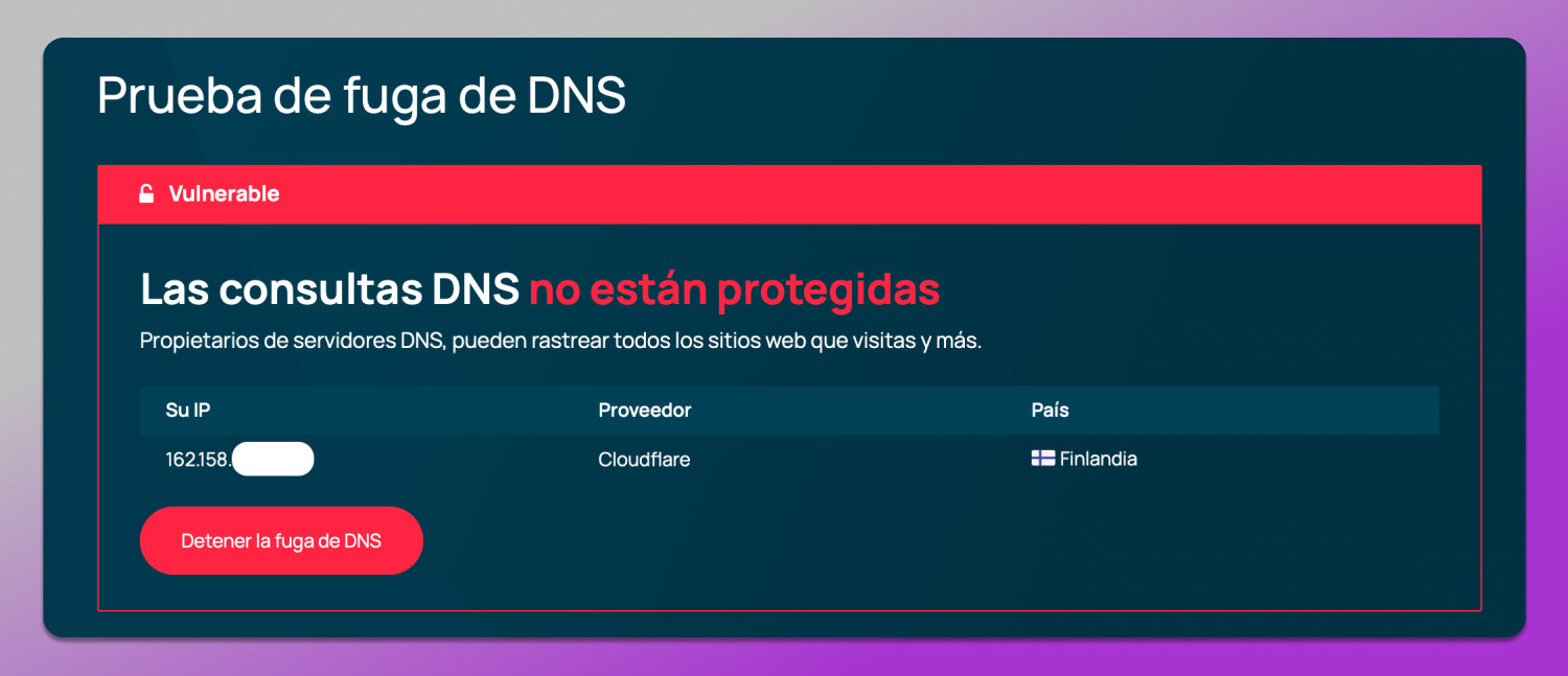 DNS Test Dolphin Anty