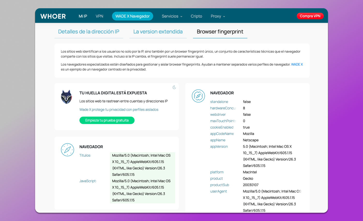 Browser Fingerprint Dolphin Anty