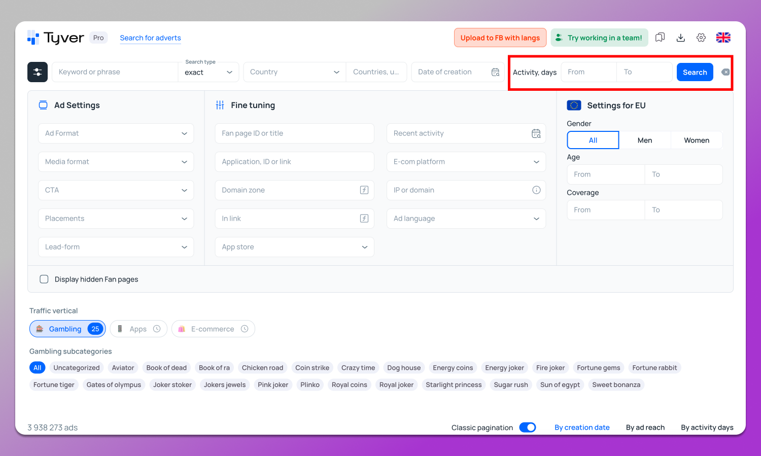 Activity Tyver Dolphin Anty