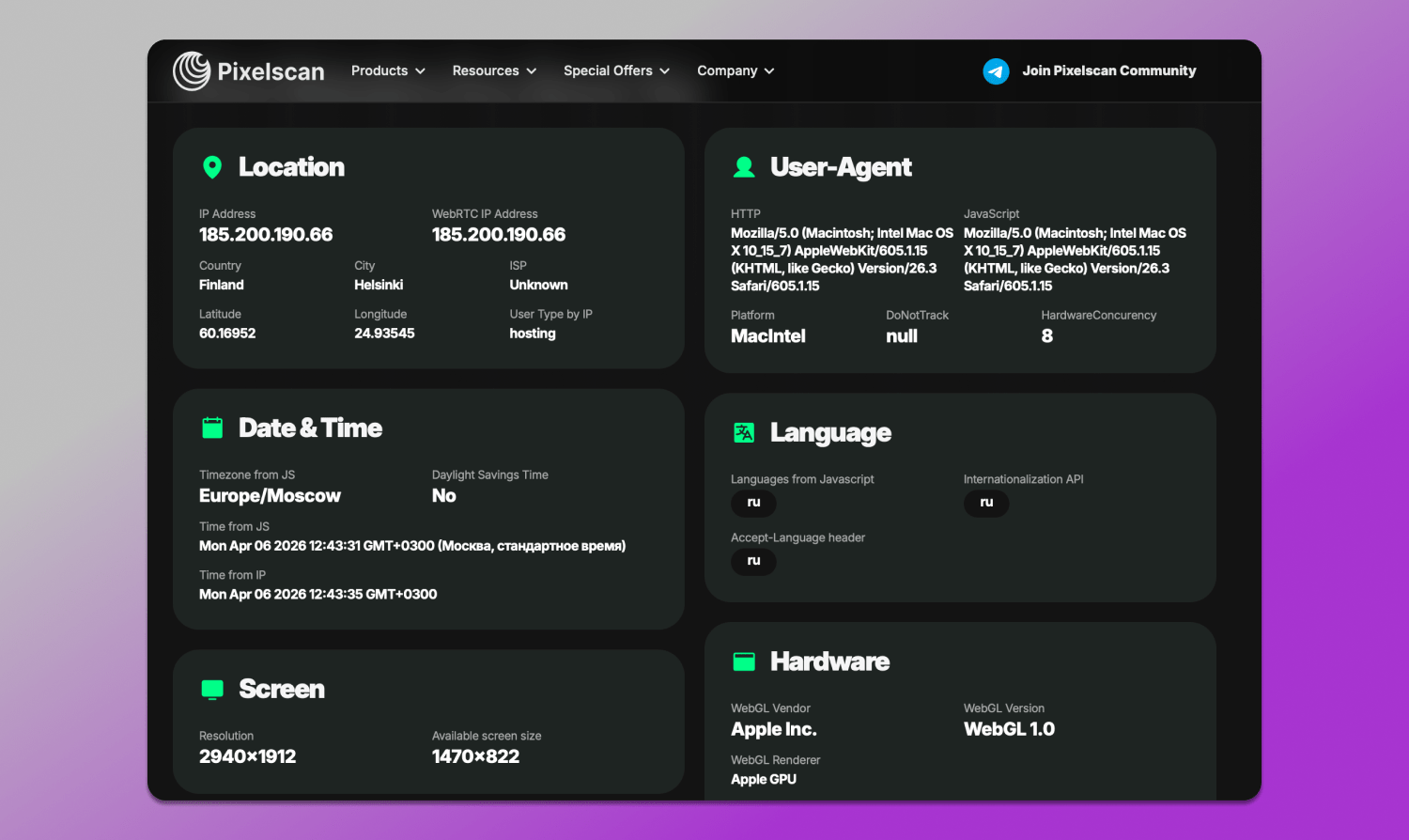 Environment Dolphin Anty
