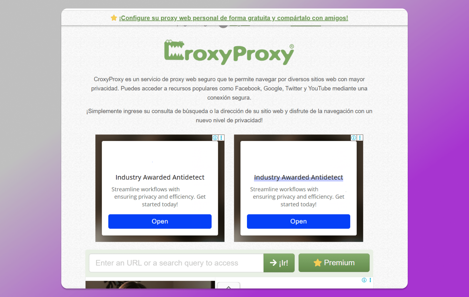 CroxyProxy Dolphin Anty