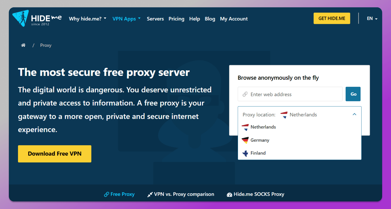 Hide.me Dolphin Anty