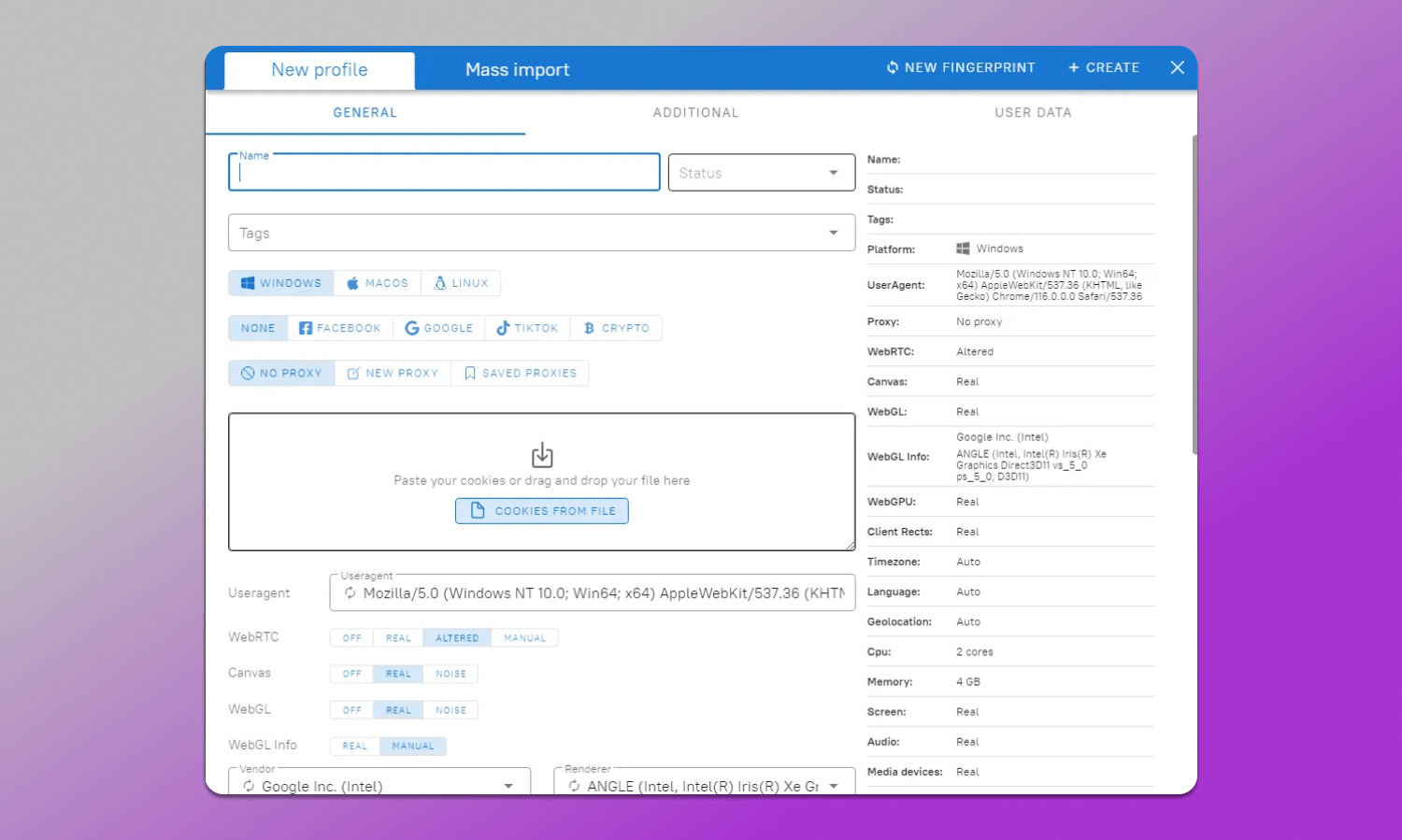 New Profile Dolphin Anty