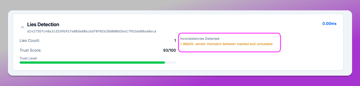 Несоответствие Dolphin Anty