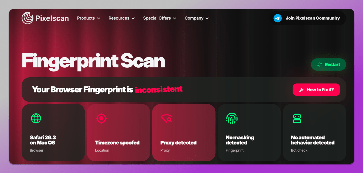Fingerprint Scan Dolphin Anty