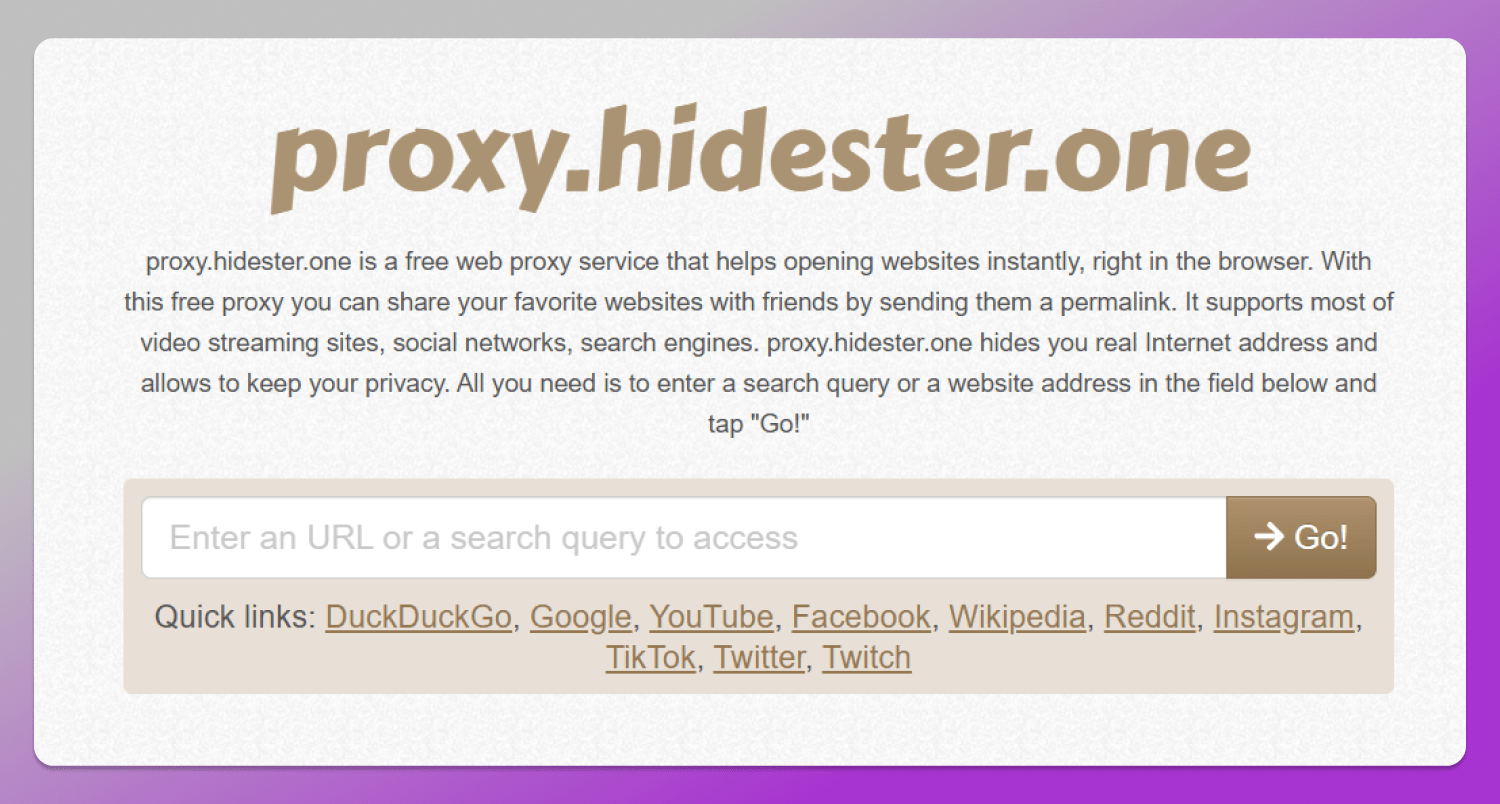 Hidester Dolphin Anty