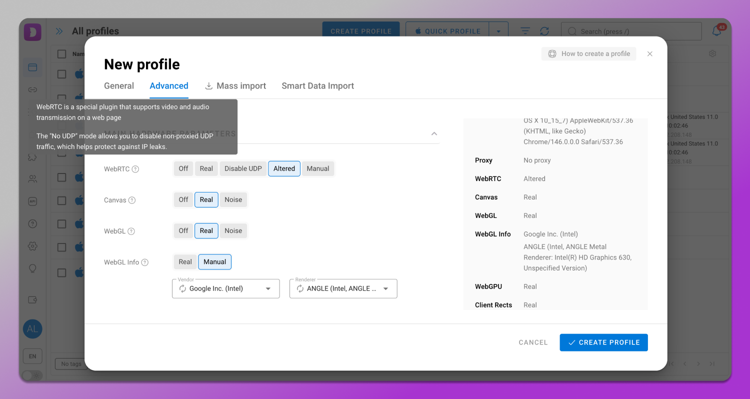Fingerprint Dolphin Anty