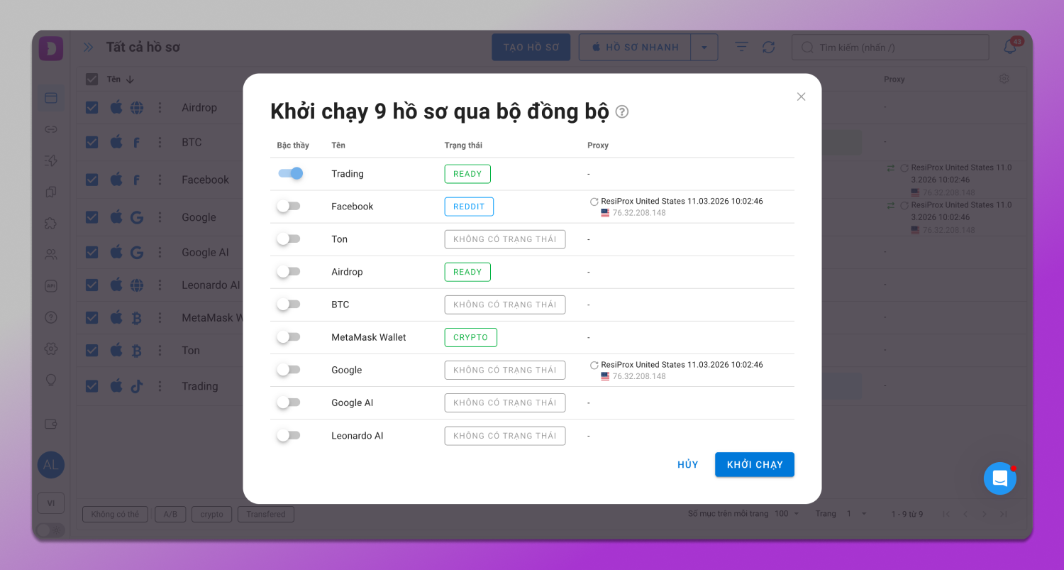 Synchronizer Dolphin Anty