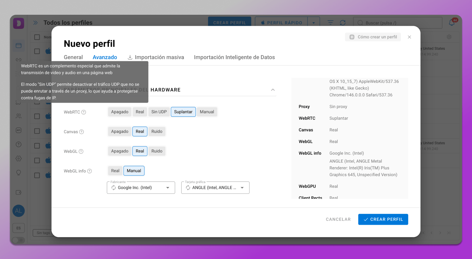 Fingerprint Setup Dolphin Anty