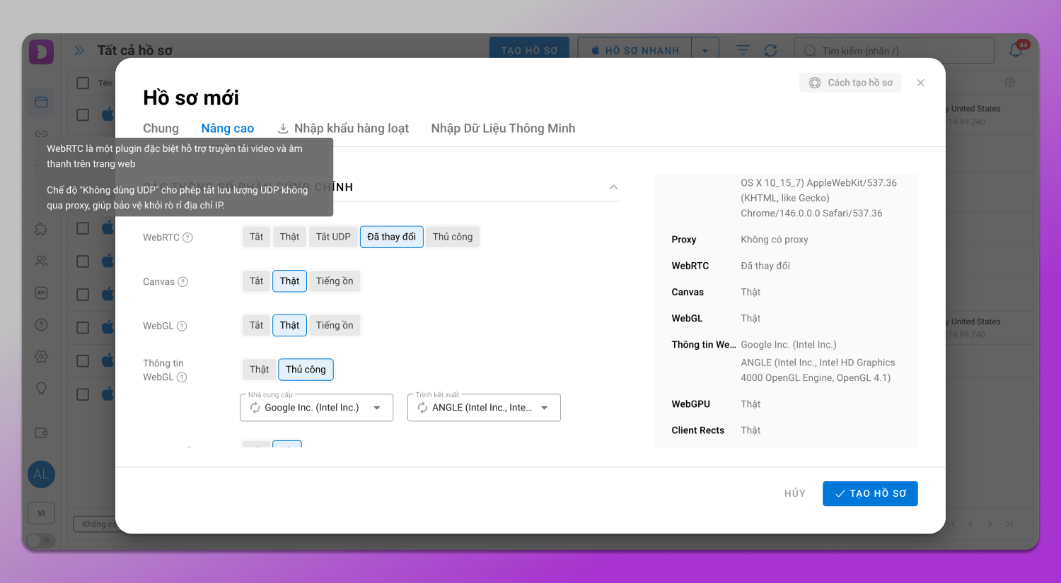Fingerprint Setup Dolphin Anty