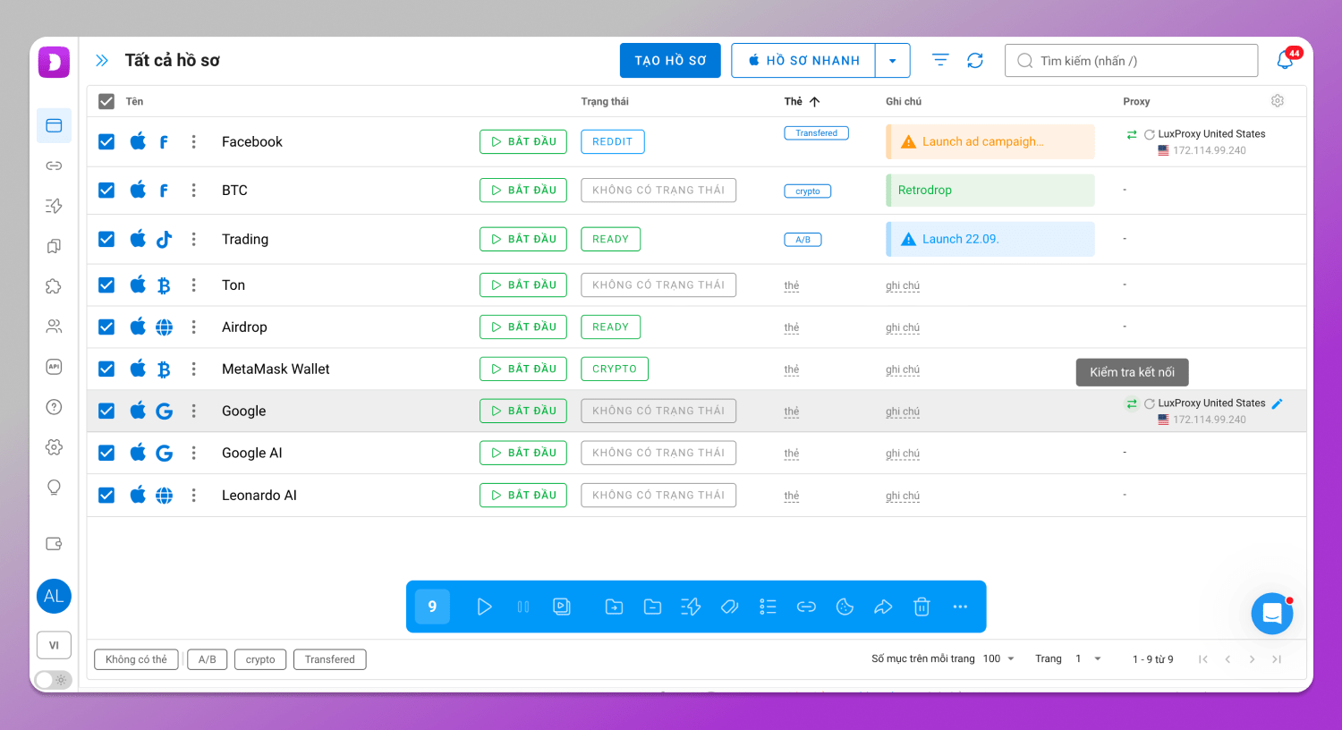 IP Rotation Dolphin Anty