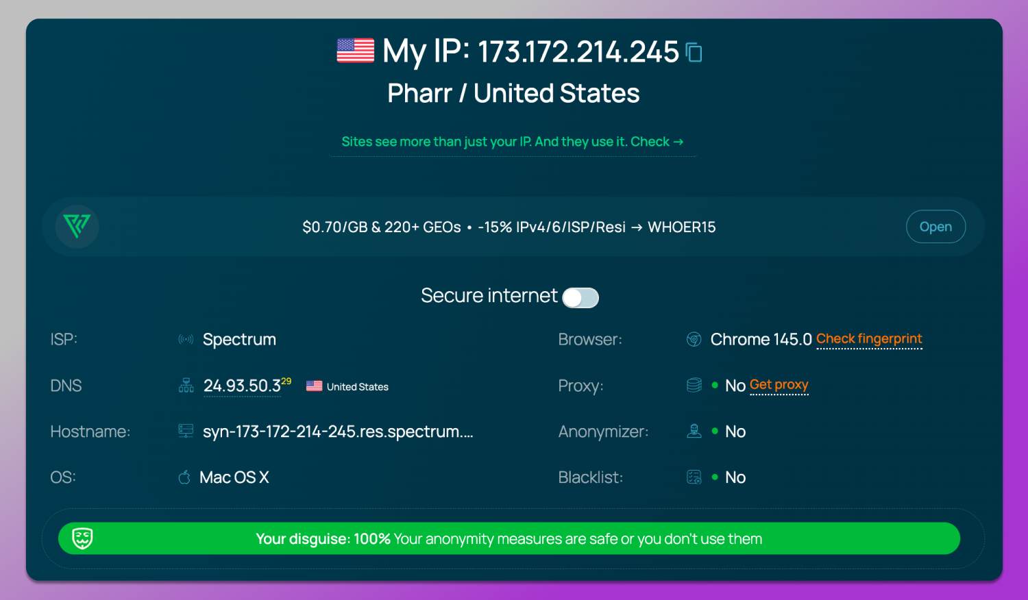 Clean Fingerprint Dolphin Anty