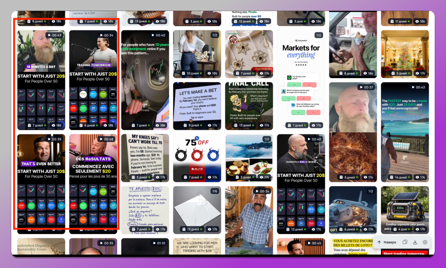 Подборка Tyver Dolphin Anty